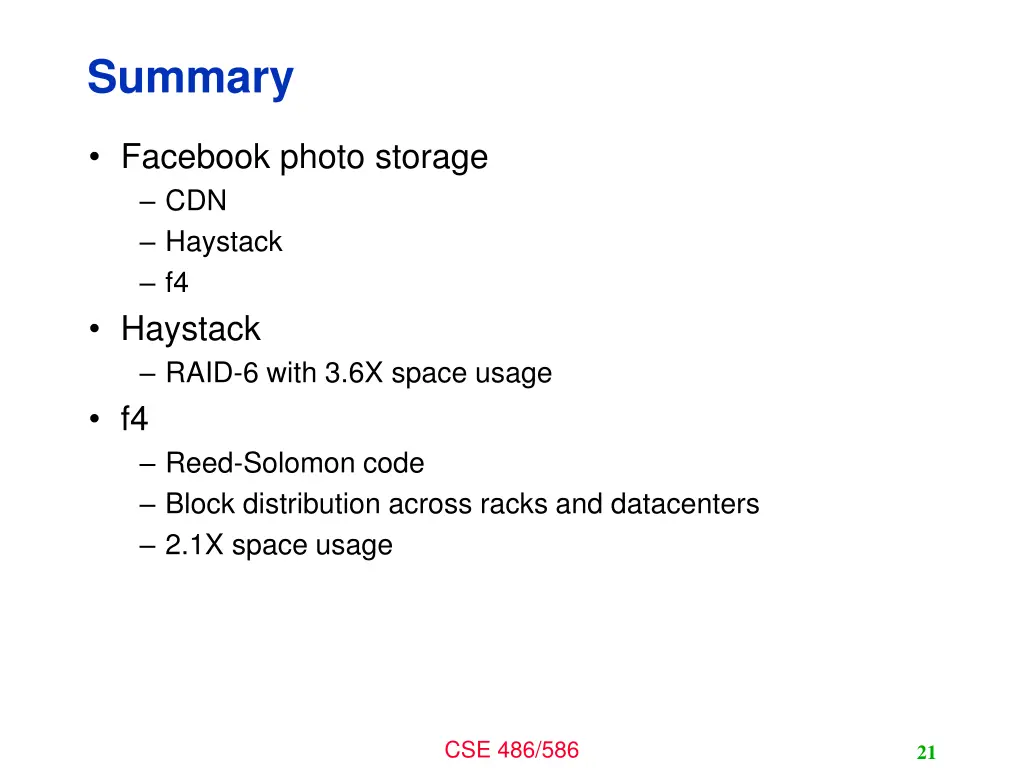 summary