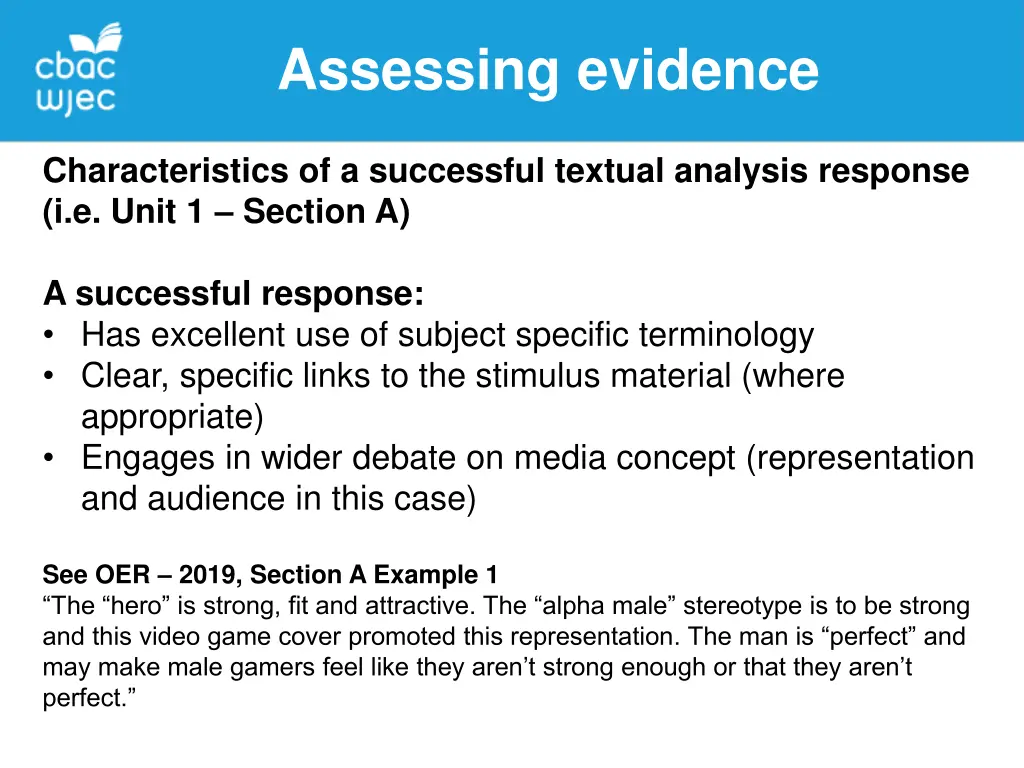 assessing evidence 7
