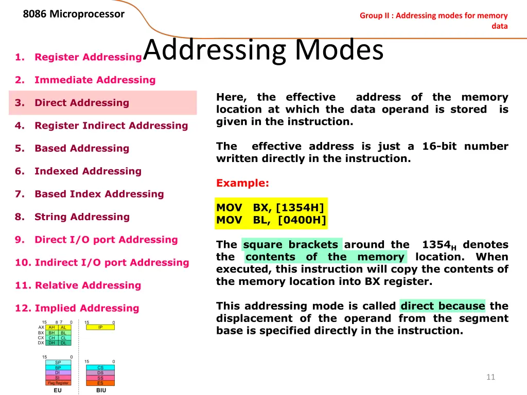 8086 microprocessor 5