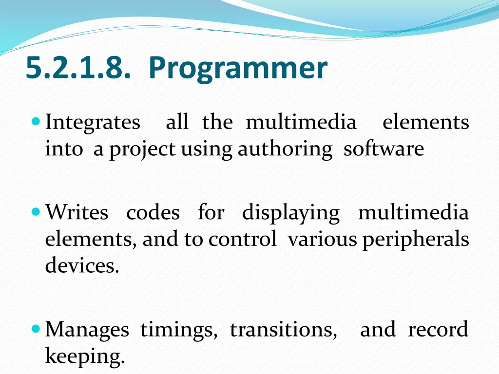 5 2 1 8 programmer