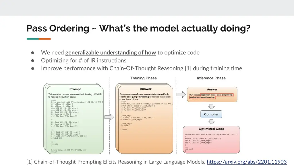 pass ordering what s the model actually doing