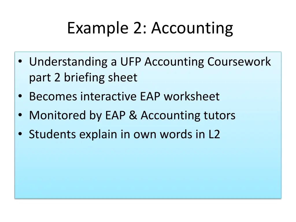 example 2 accounting