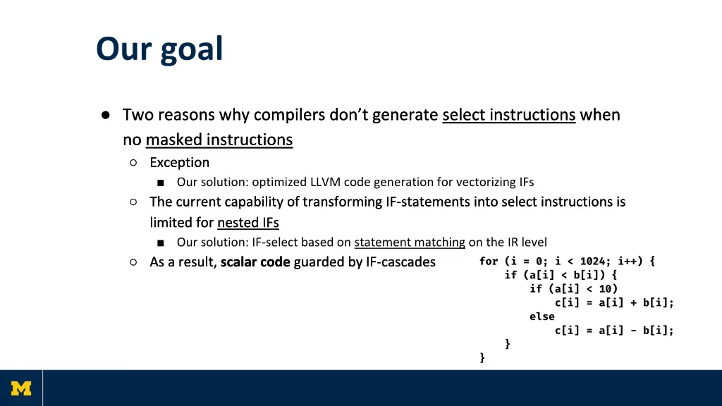our goal