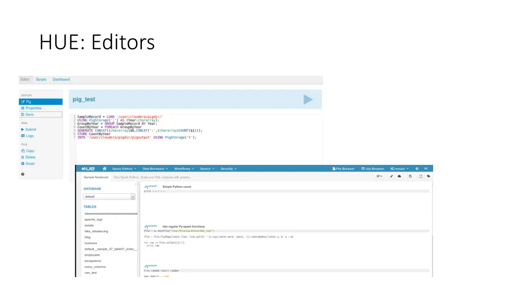 hue editors
