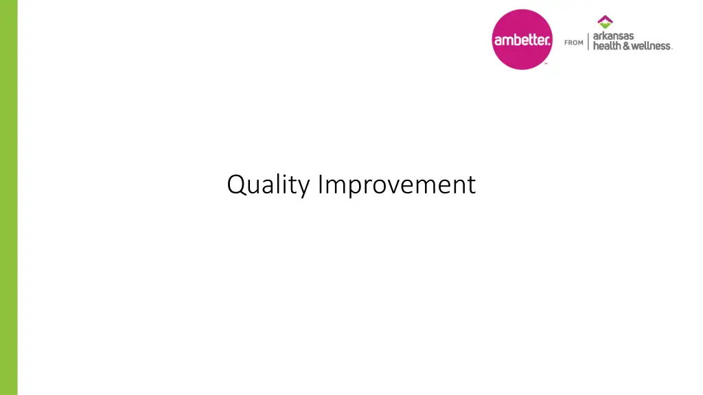 quality improvement