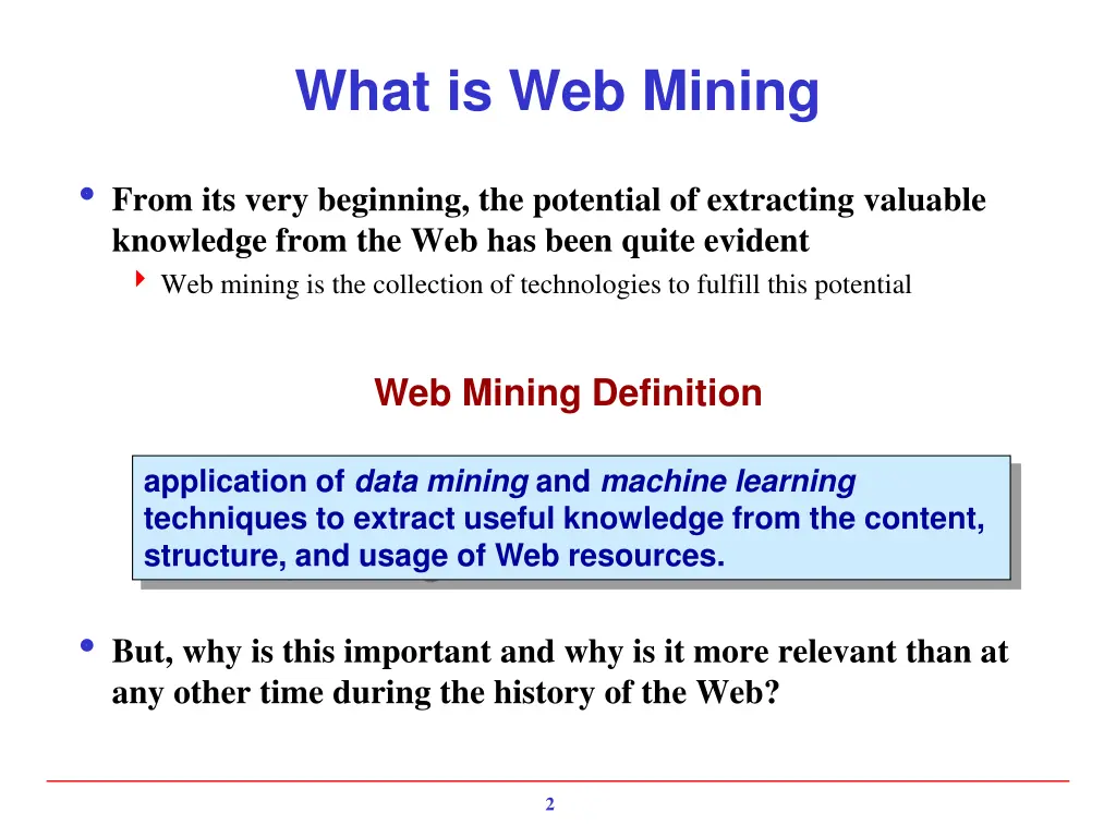 what is web mining