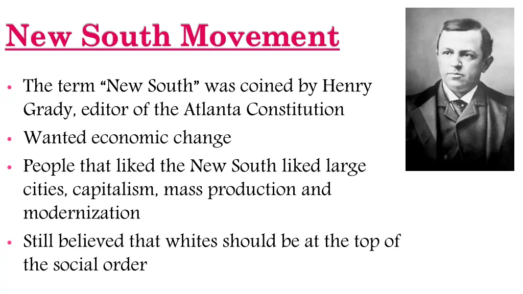 new south movement