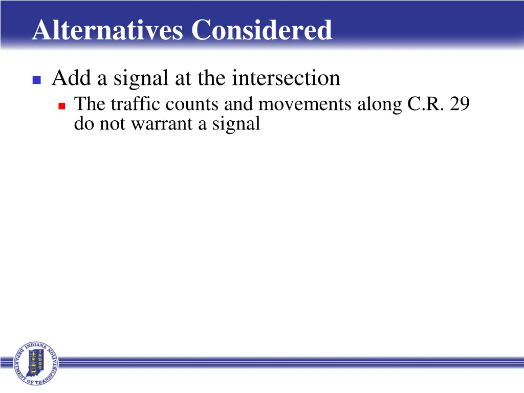 alternatives considered 4