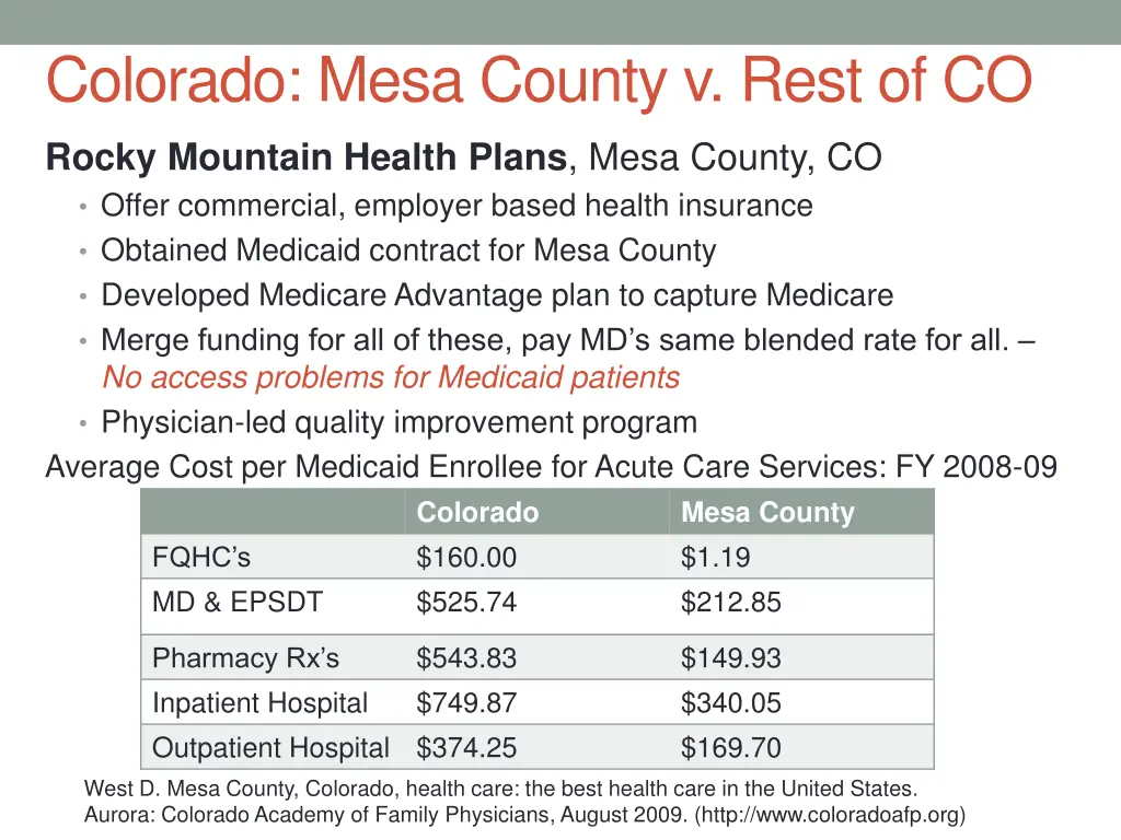colorado mesa county v rest of co