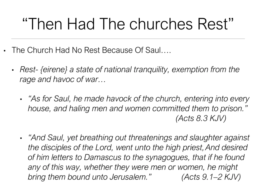 then had the churches rest 1