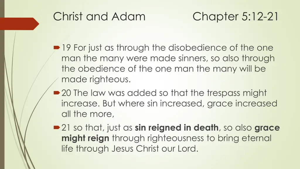 christ and adam chapter 5 12 21 3
