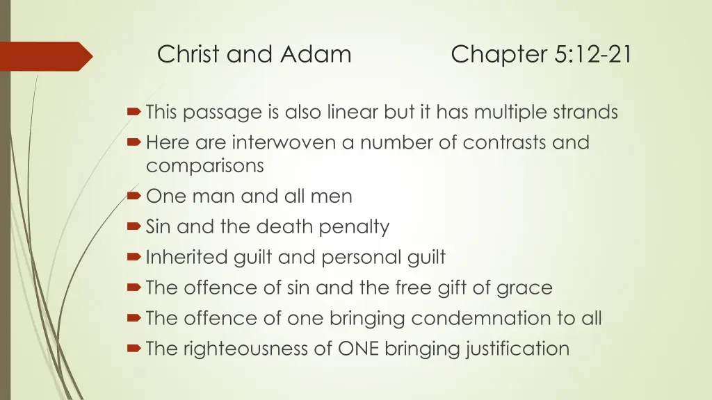 christ and adam chapter 5 12 21 6