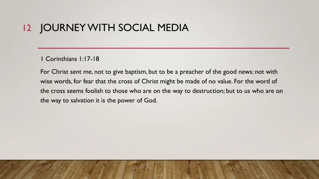 journey with social media 1