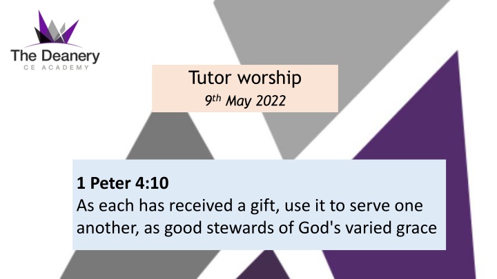 tutor worship 9 th may 2022