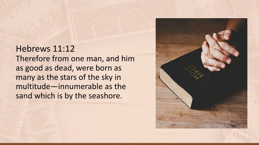 hebrews 11 12 therefore from