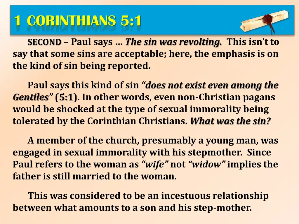 1 corinthians 5 1 3