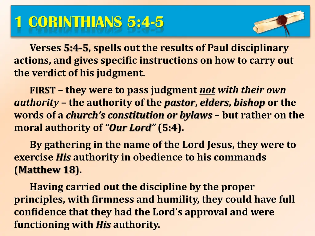 1 corinthians 5 4 5 2