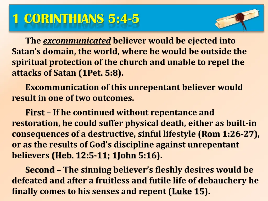 1 corinthians 5 4 5 5