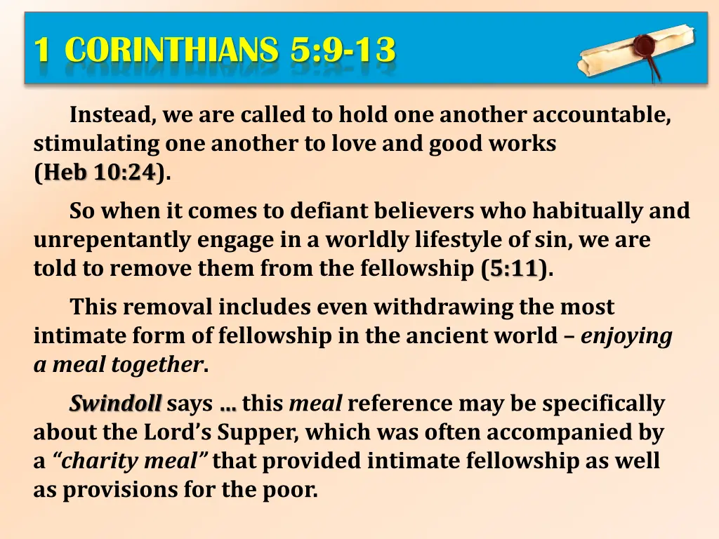 1 corinthians 5 9 13 3