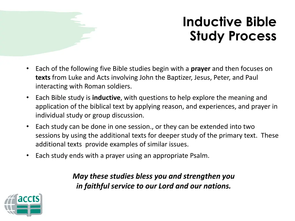 inductive bible study process