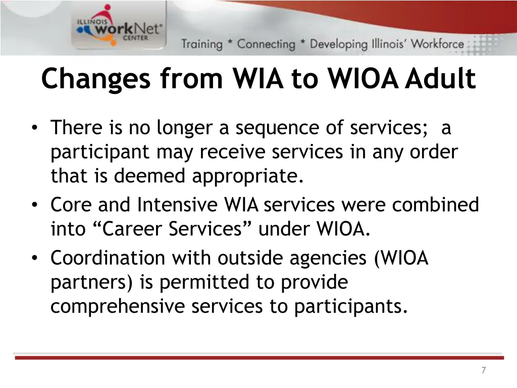 changes from wia to wioa adult