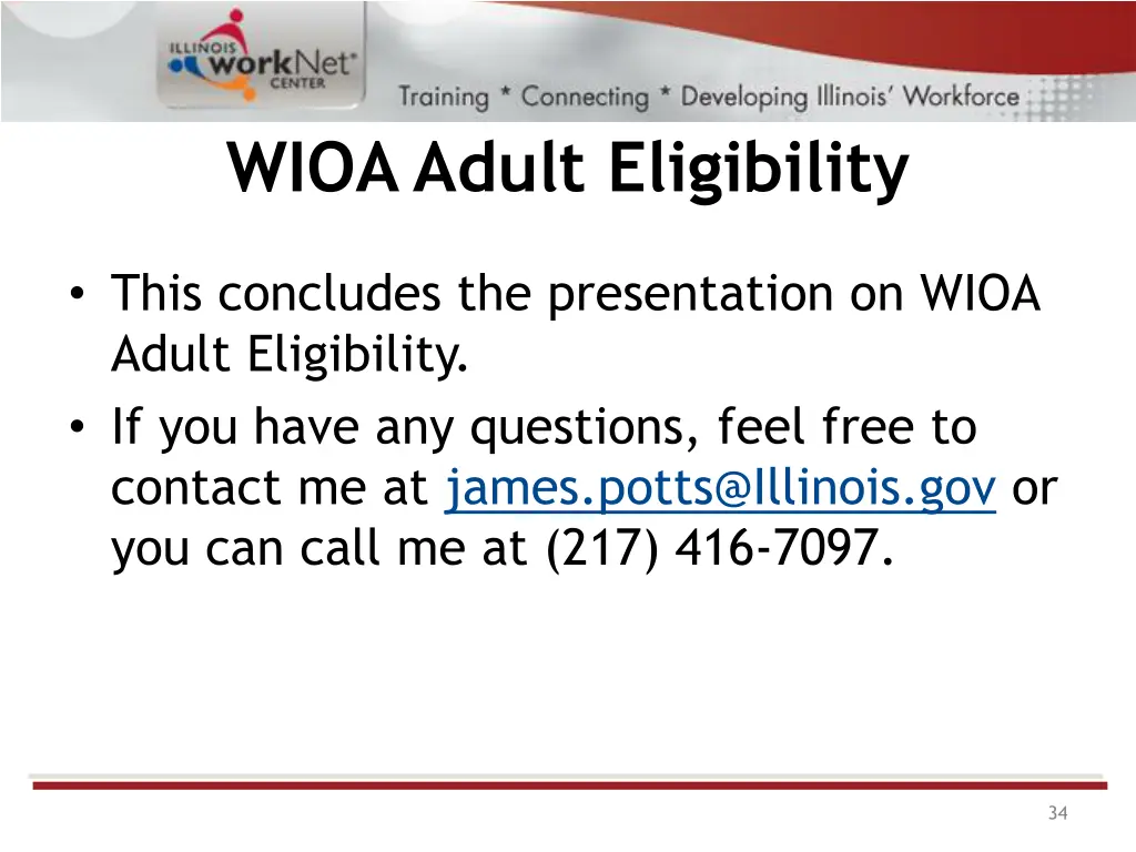 wioa adult eligibility 2