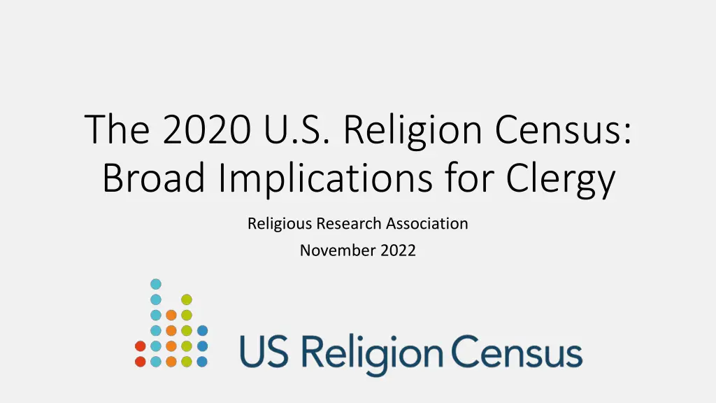 the 2020 u s religion census broad implications
