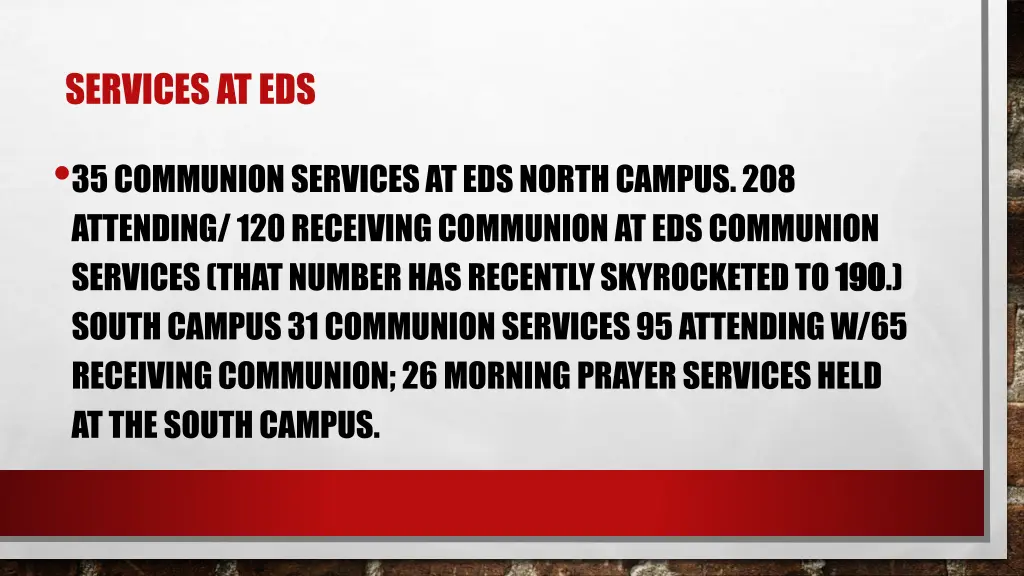 services at eds
