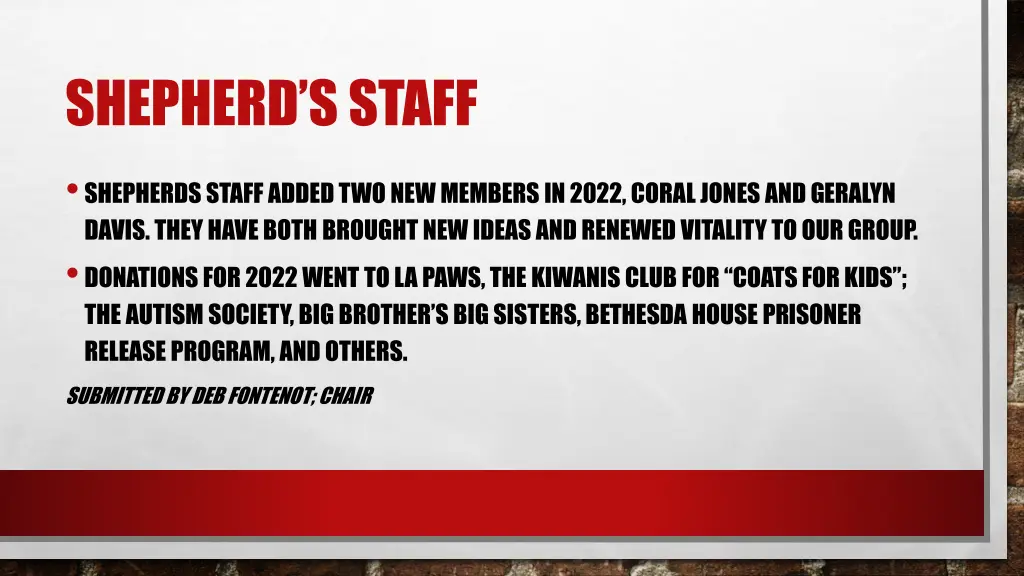 shepherd s staff