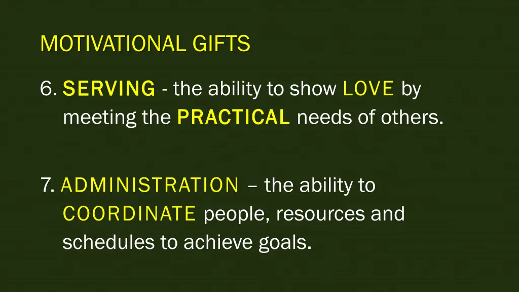 motivational gifts 2