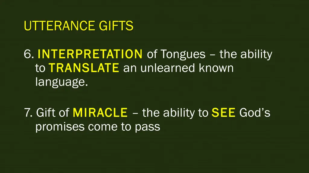 utterance gifts 2