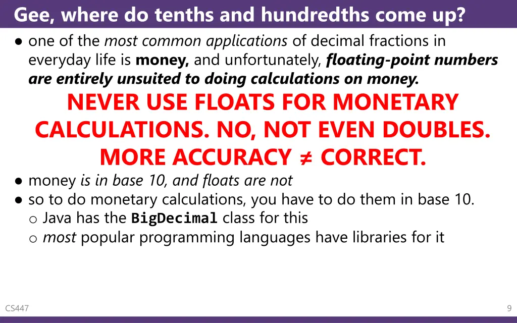 gee where do tenths and hundredths come