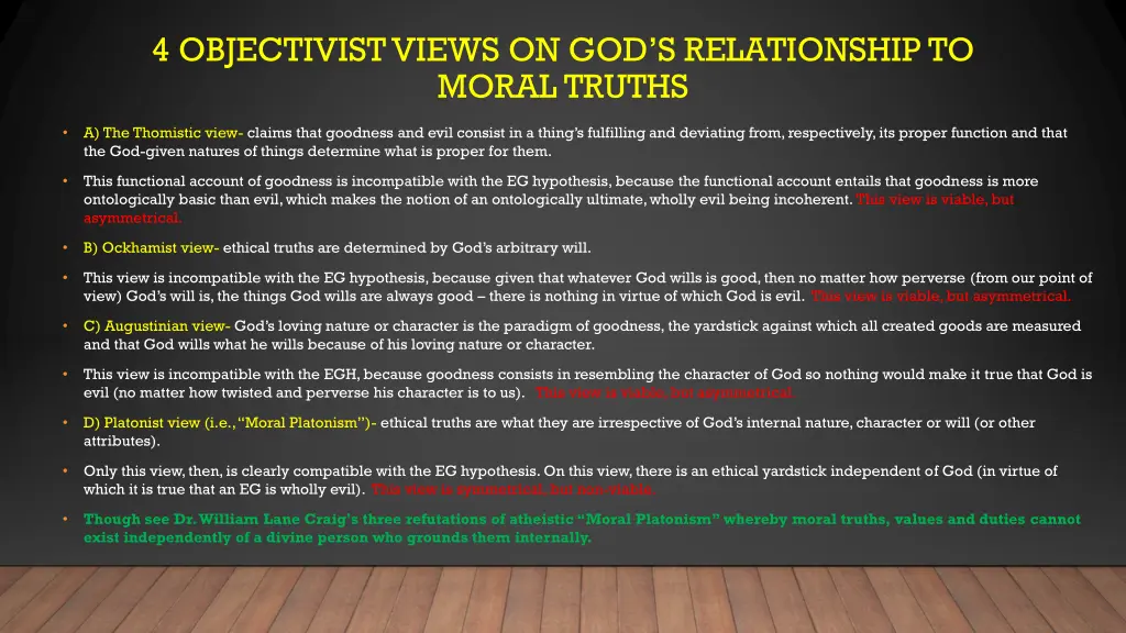 4 objectivist views on god s relationship