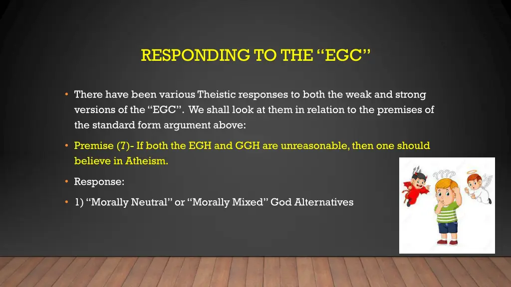 responding to the egc