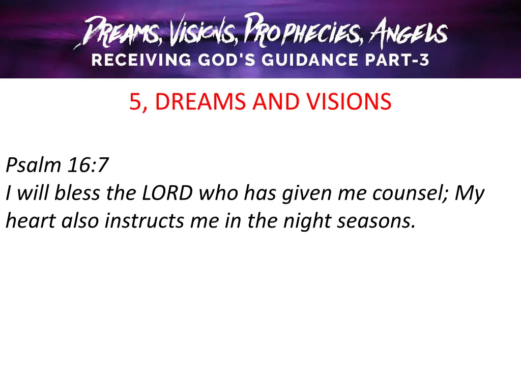 5 dreams and visions 1