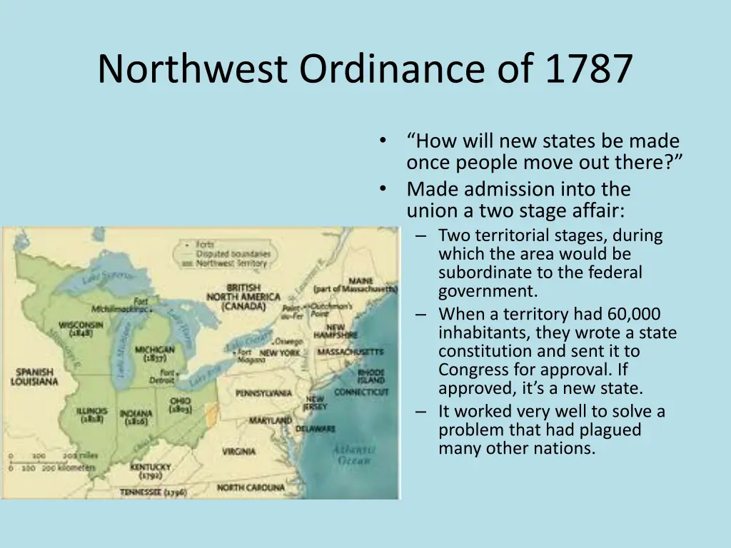 northwest ordinance of 1787