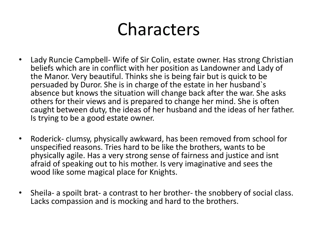 characters 2