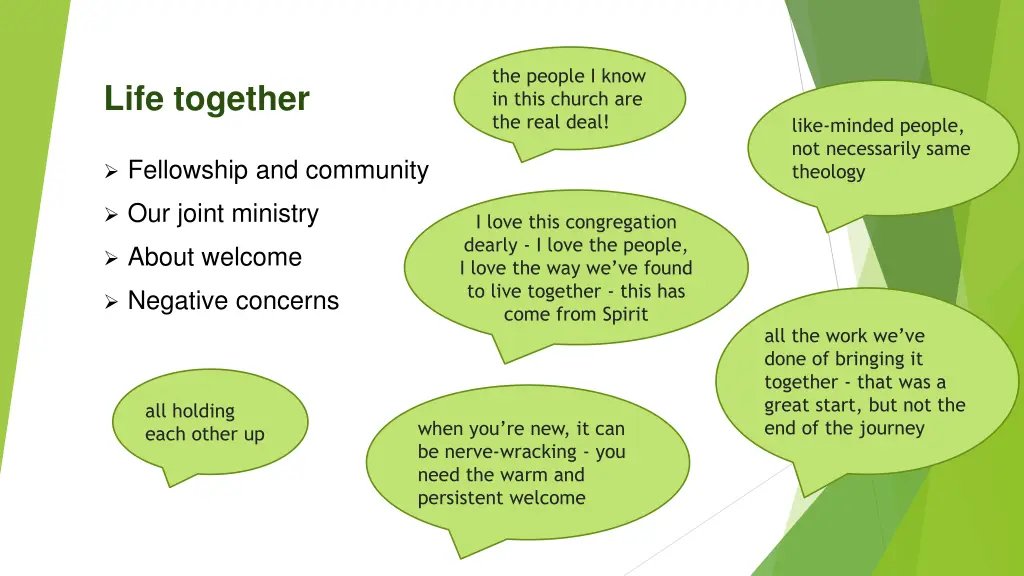 the people i know in this church are the real deal