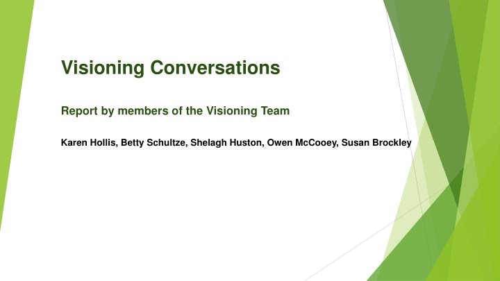 visioning conversations