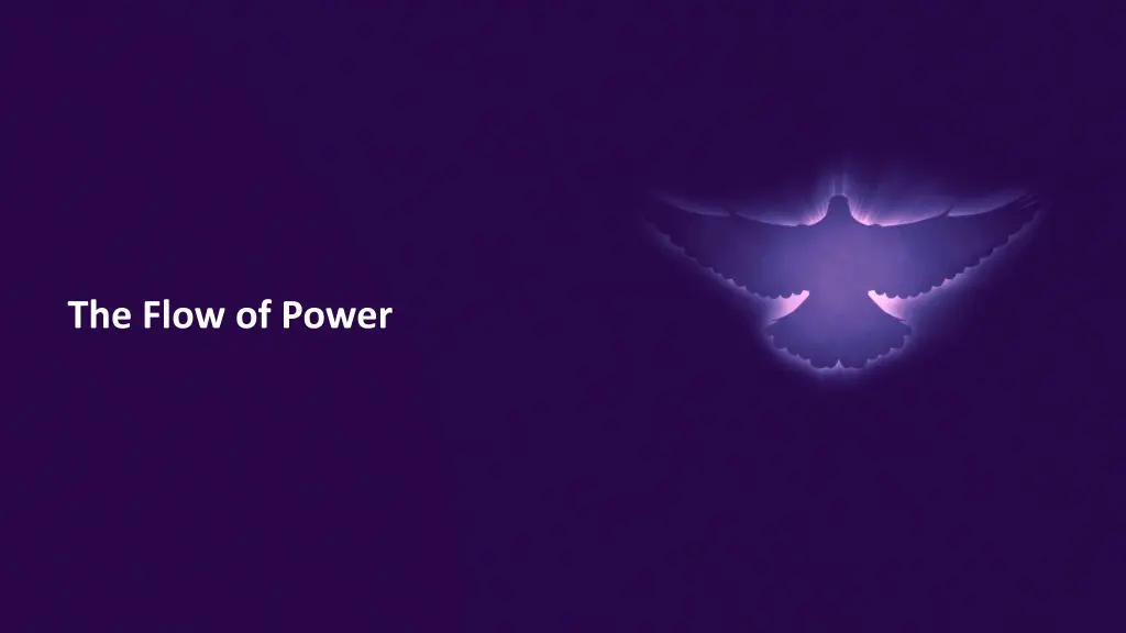 the flow of power