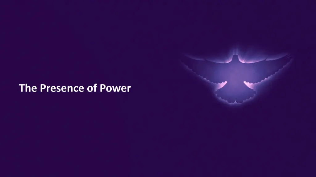 the presence of power