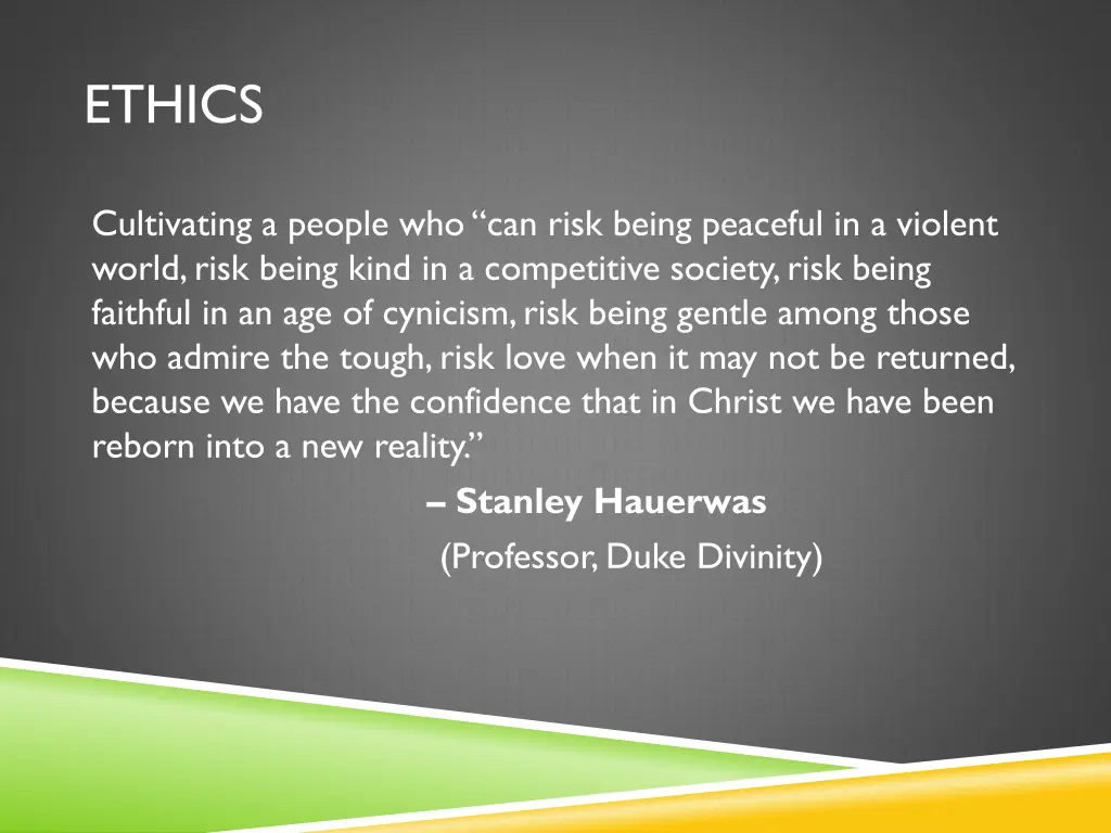 ethics 1