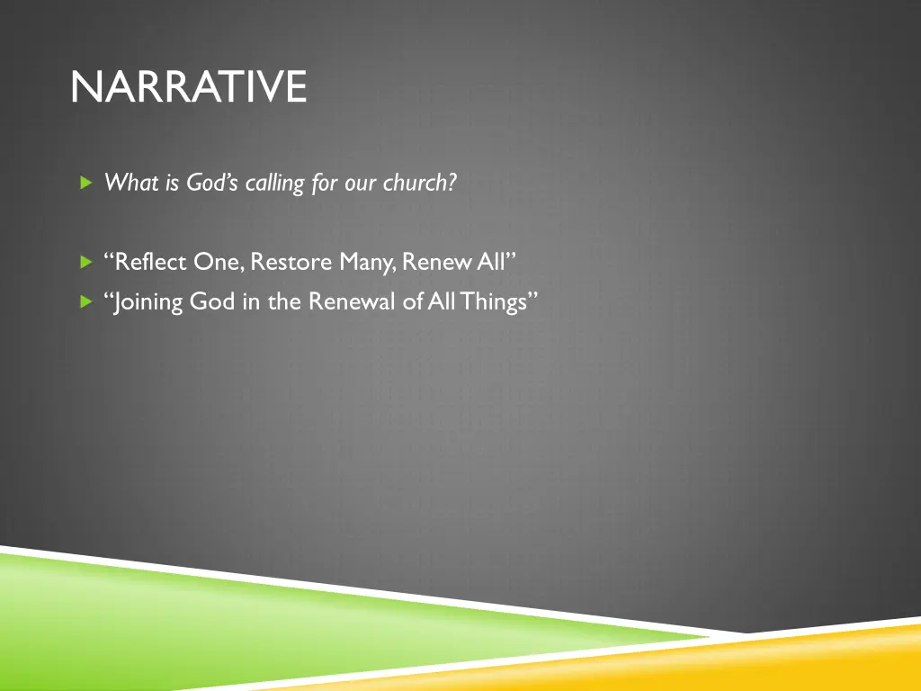 narrative