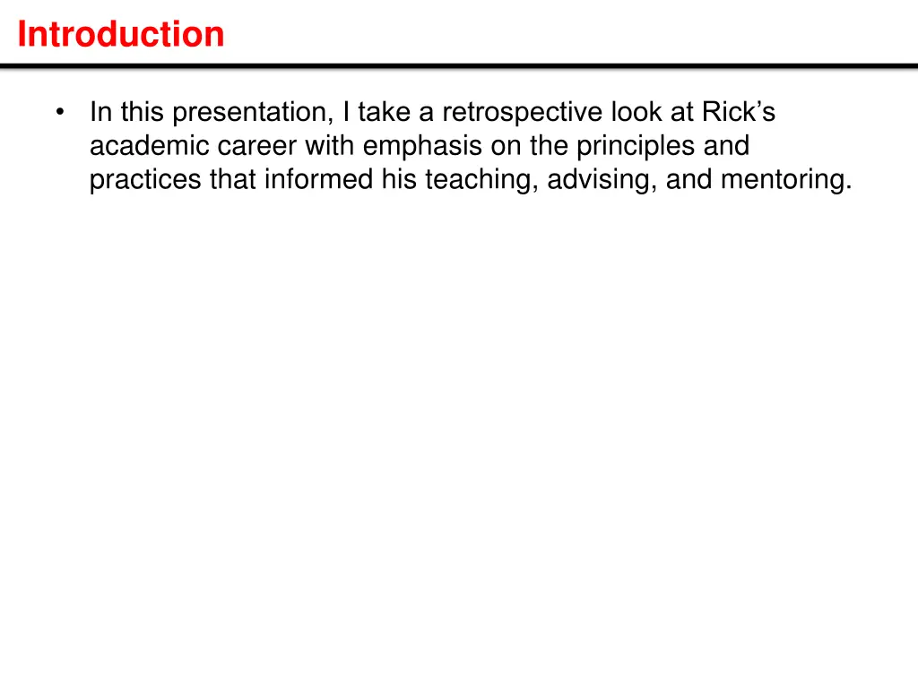 introduction