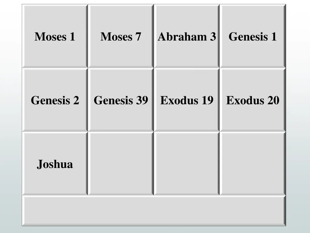 moses 1 16