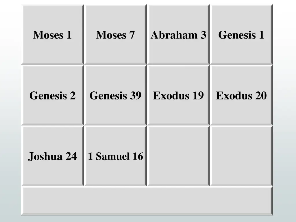 moses 1 19