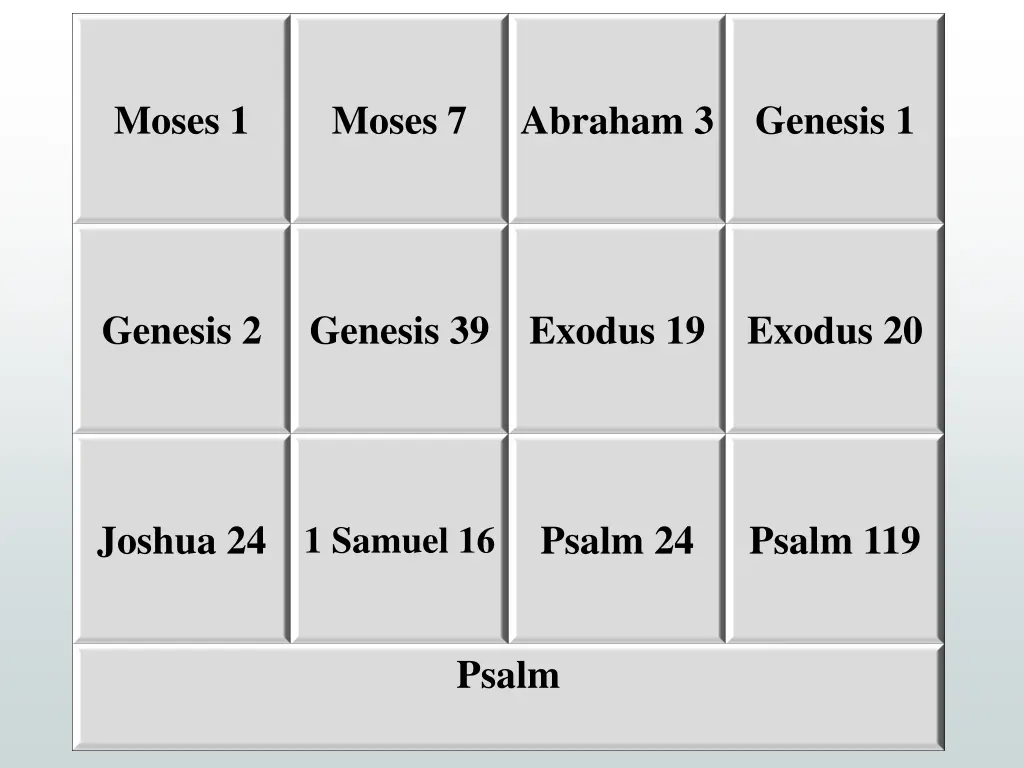 moses 1 24