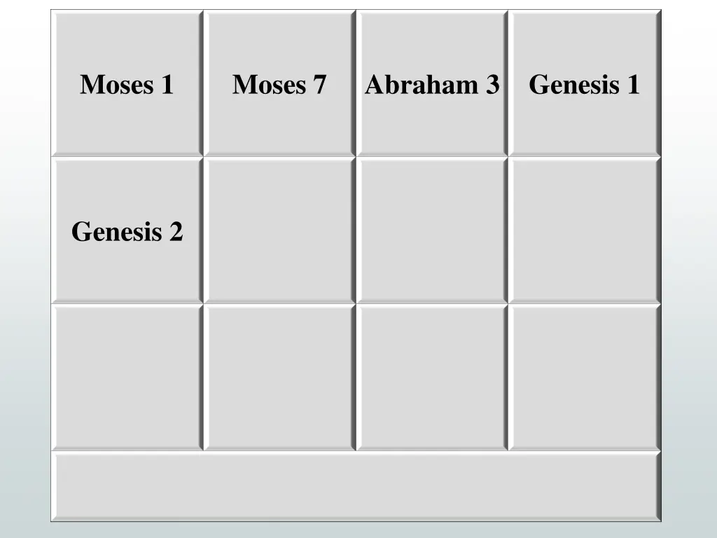 moses 1 9