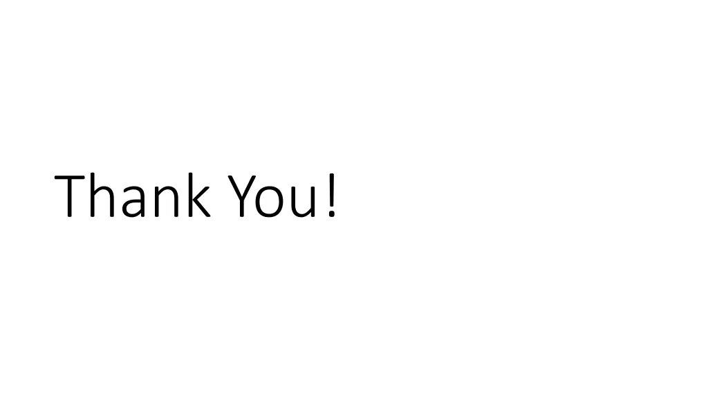 thank you