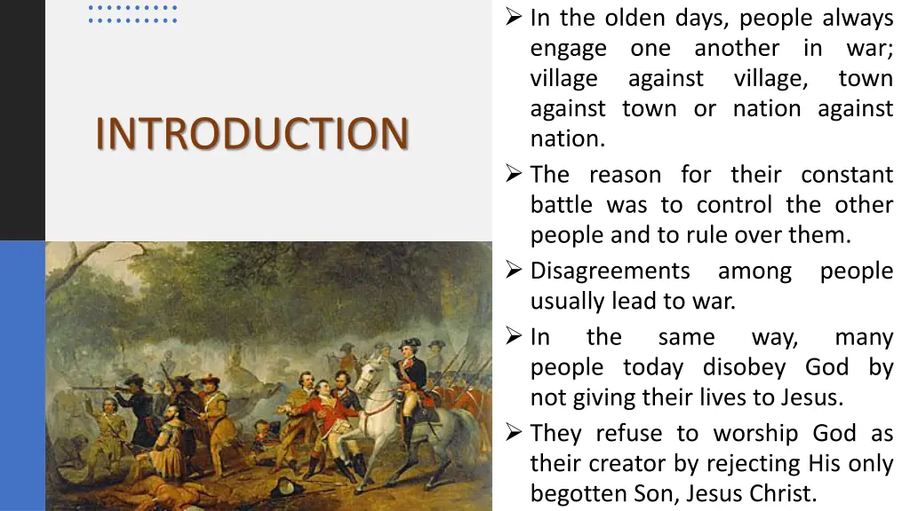 in the olden days people always engage